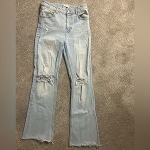 Zara Light Blue Women Jeans